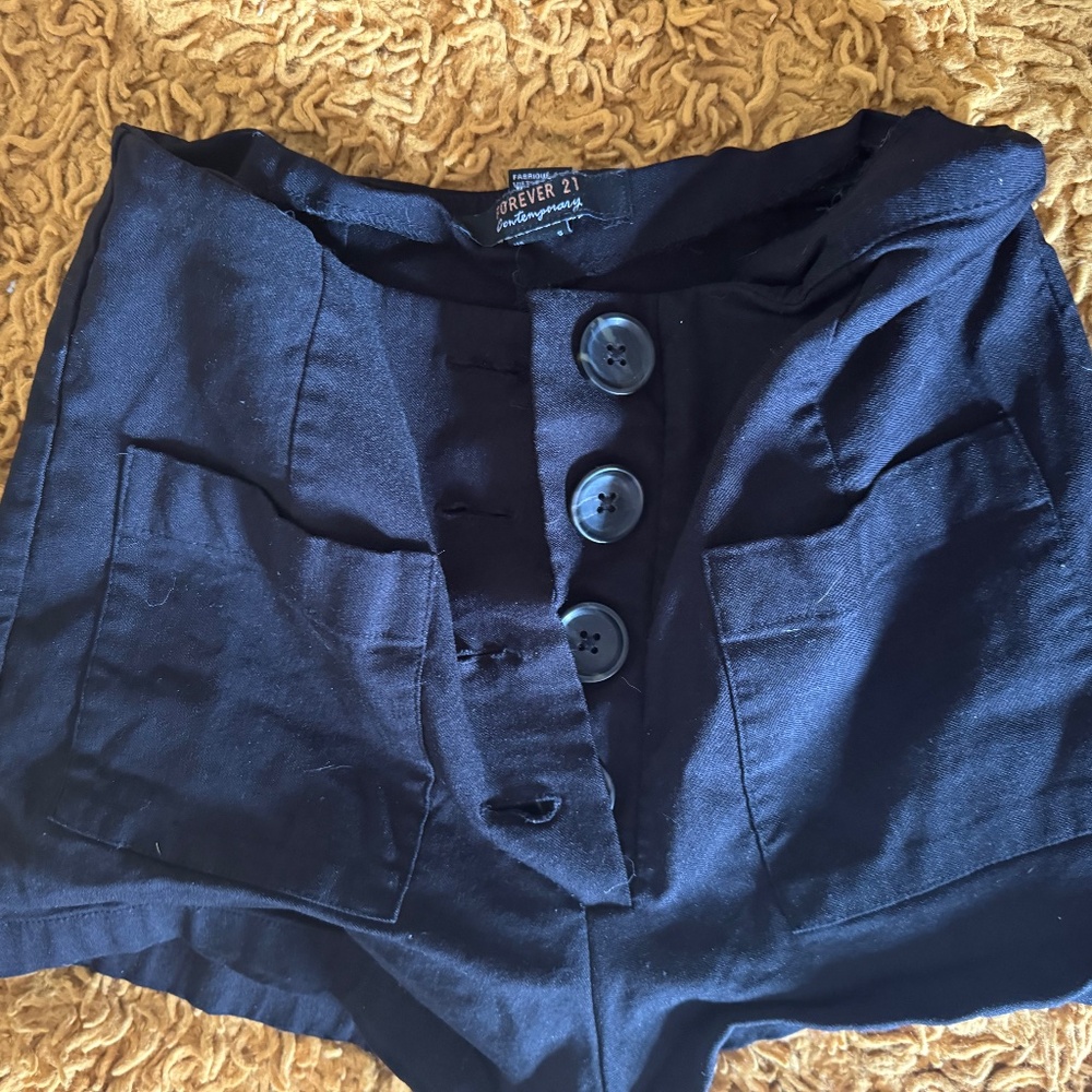 Black shorts